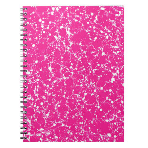 Cahier Marbre Glow Rose