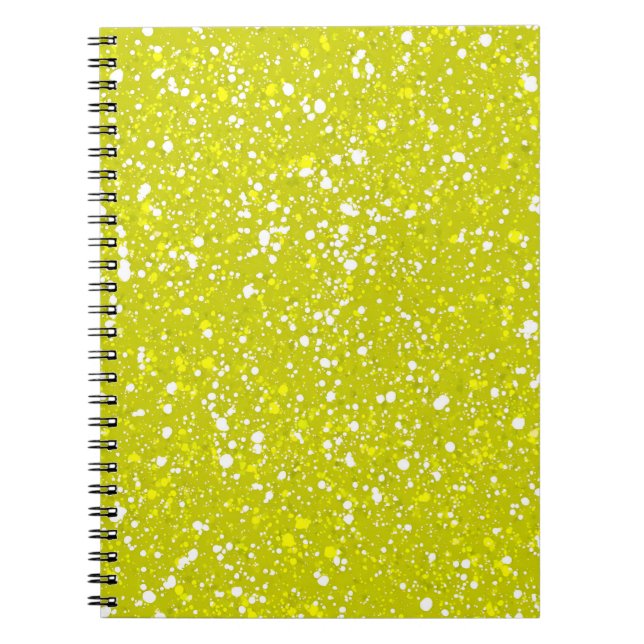 Cahier Marbre Lemon Glow (Devant)