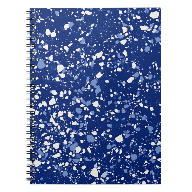Cahier Marbré Splash Minuit (Devant)