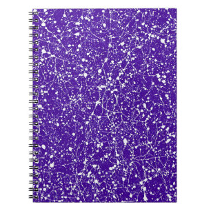 Cahier Marbre Toile de Minuit