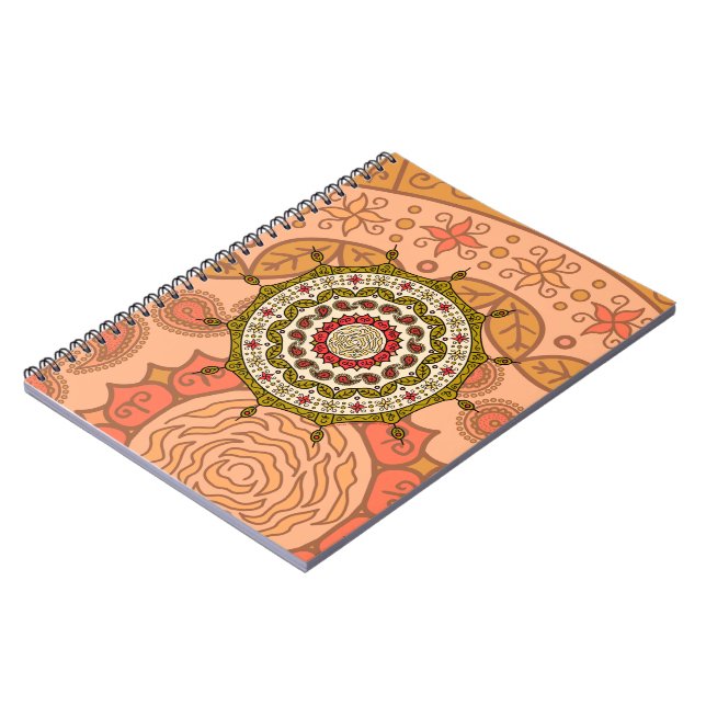 Cahier Mehndi Fantasy Gold (Côté gauche)