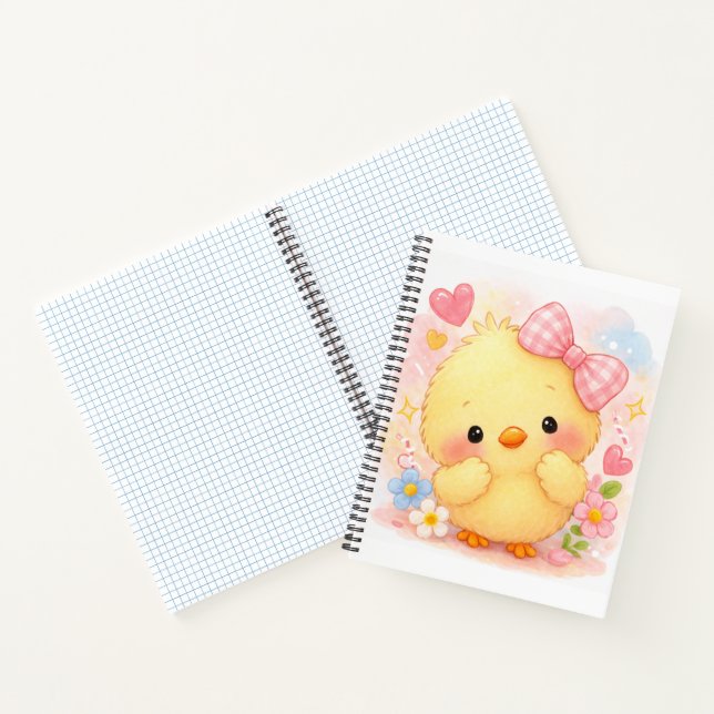 Cahier Mignon Alma Chick Ruban Doux (Intérieur)