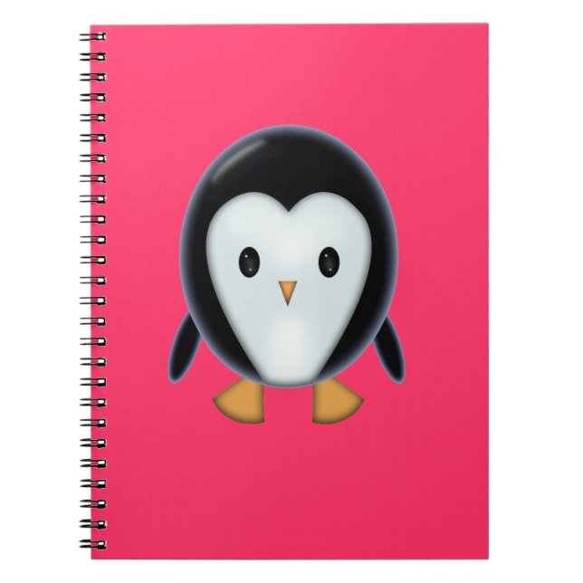 Cahier Mignon Manchot (Devant)