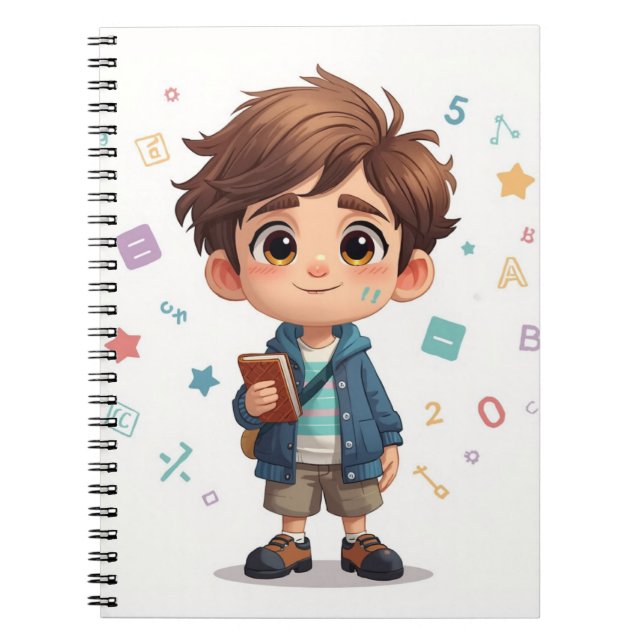 Cahier Mignon pour Étudiant – Cadeau de Rentrée Sc (Devant)