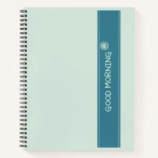Cahier Minimaliste Bonjour Soleil - Motiva
