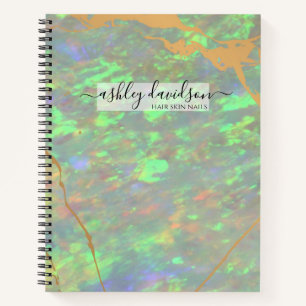 Cahier Moderne Glam Opale Verte