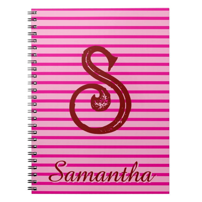 Cahier Monogram Modern Preppy de rentrée scolaire (Devant)