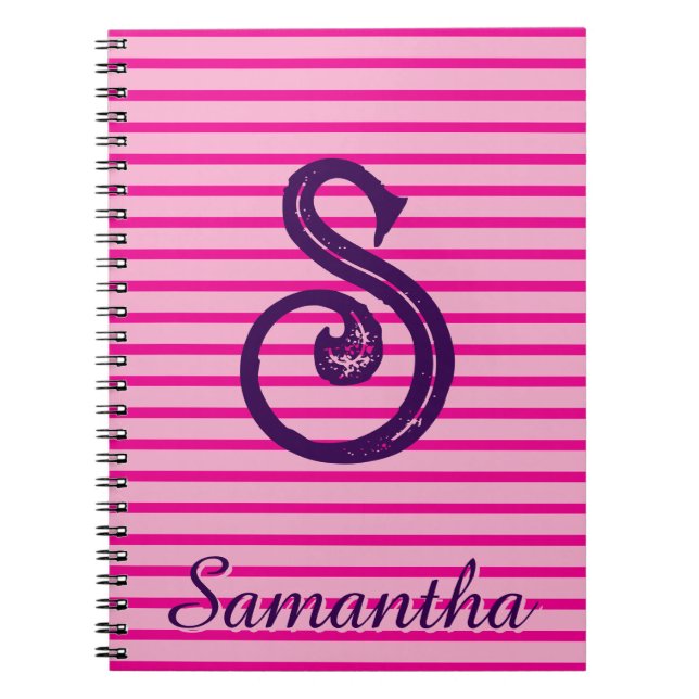 Cahier Monogram Modern Preppy de rentrée scolaire (Devant)
