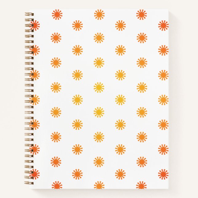 Cahier Ombre Sunburst Point - L (Devant)