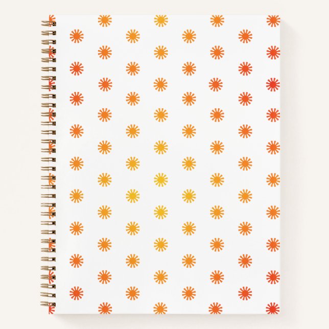 Cahier Ombre Sunburst Point - M (Devant)