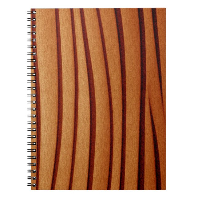 Cahier orange rustique brûlé (Devant)
