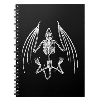 Cahier Os de Chauve-Souris Vampire Gothique