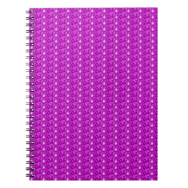 Cahier Paillettes Rose (Devant)