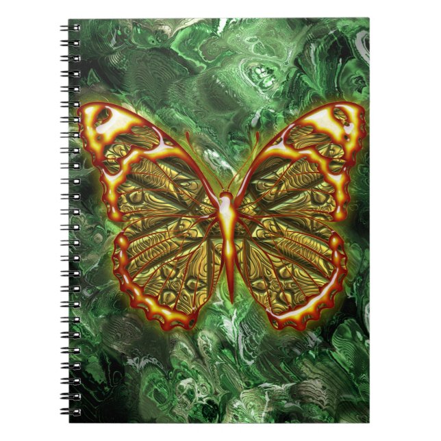 Cahier Papillon Gravé 1 (Devant)