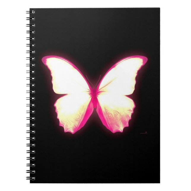 Cahier Papillon Rose (Devant)