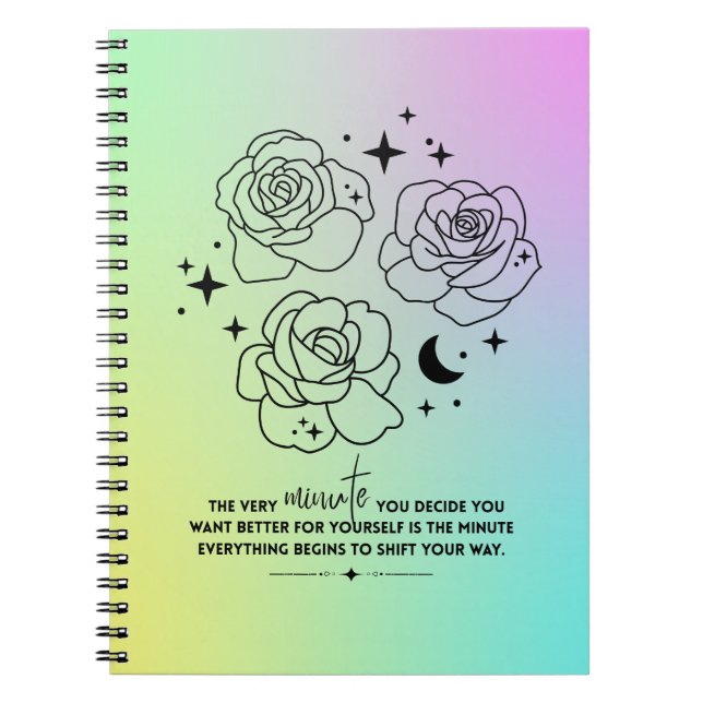 Cahier Pastel Glow Up (Devant)