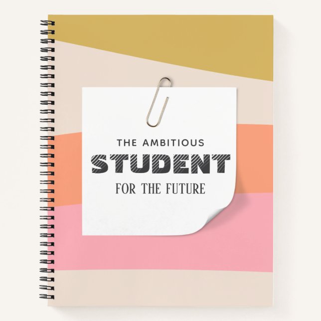 Cahier personnalisé (Devant)