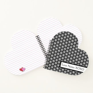 Cahier personnalisé à reliure spirale en forme de