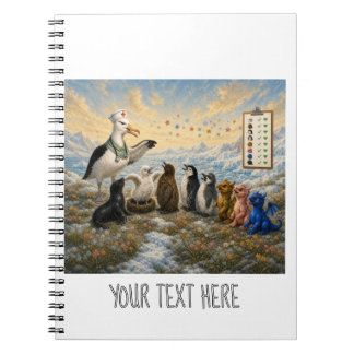 Cahier personnalisé avec photo d'infirmière et d'é