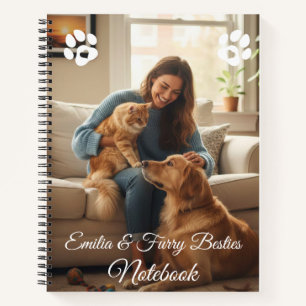 Cahier personnalisé avec photo et nom pour amateur
