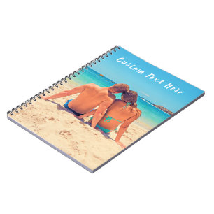 Cahier personnalisé avec photo et texte Cadeau per