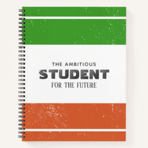 Cahier personnalisé Colorblock