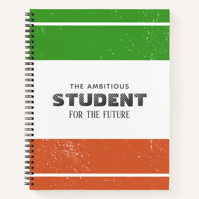 Cahier personnalisé Colorblock (Devant)