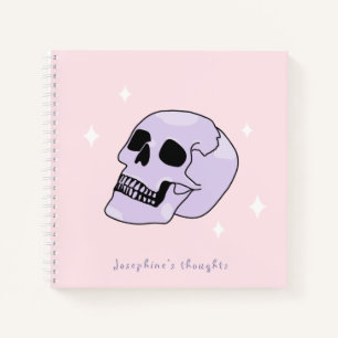 Cahier personnalisé Crâne Sorcier