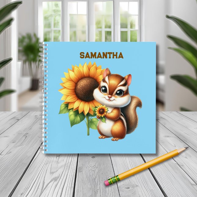 Cahier personnalisé du Tamia (Créateur téléchargé)