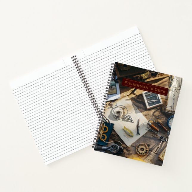 Cahier personnalisé en spirale Fisherman’s Deck (Intérieur)
