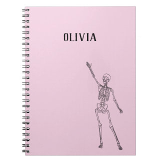 Cahier personnalisé Happy Skeleton