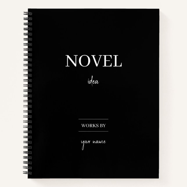 Cahier Personnalisé Idée Originale (Devant)