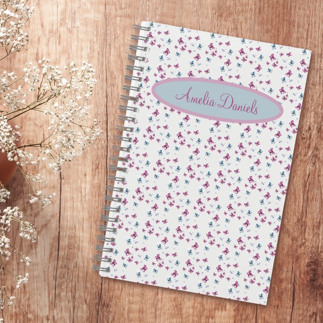 Cahier personnalisé Papillon Joli (Créateur téléchargé)