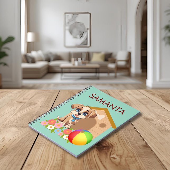Cahier Personnalisé pour Chien (Créateur téléchargé)