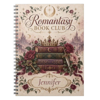 Cahier personnalisé pour le club de lecture de rom