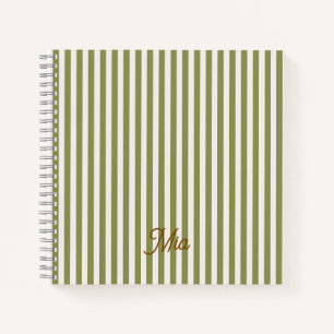 Cahier Personnalisé Rayé Nom Personnalisé