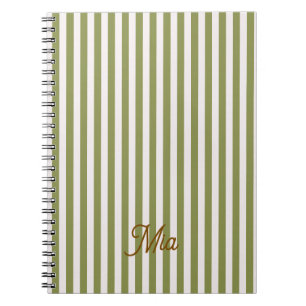 Cahier Personnalisé Rayé Nom Personnalisé
