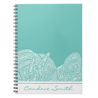 Cahier personnalisé Vagues