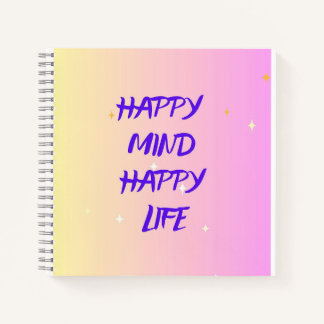 Cahier personnel à reliure spirale – Motivationnel