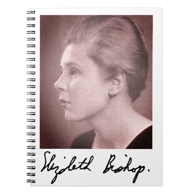 Cahier photo à reliure spirale d'Elizabeth Bishop (Devant)