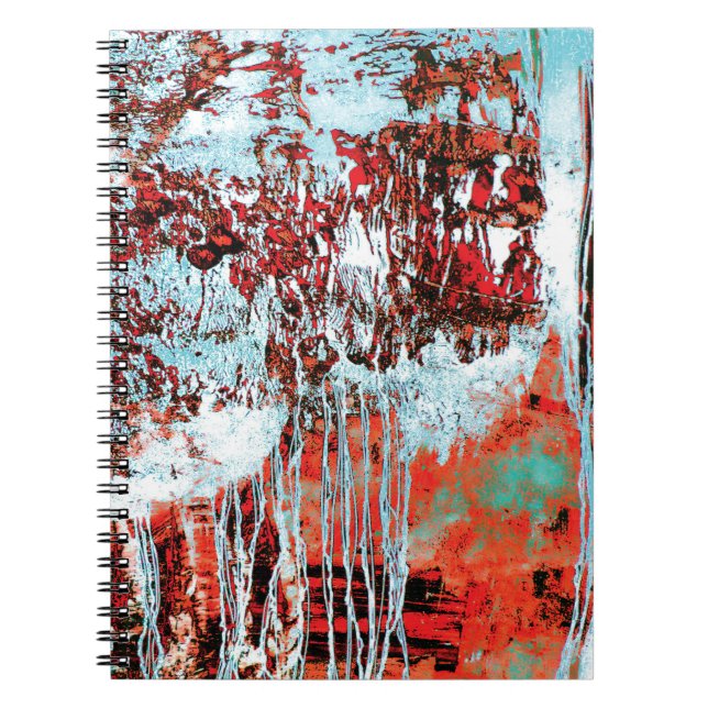 Cahier photo à spirale – Corrosion Pulse (Devant)