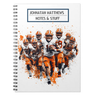 Cahier photo à spirale Football pour la rentrée sc