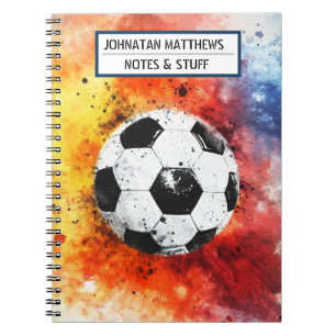 Cahier photo à spirale Football pour la rentrée sc