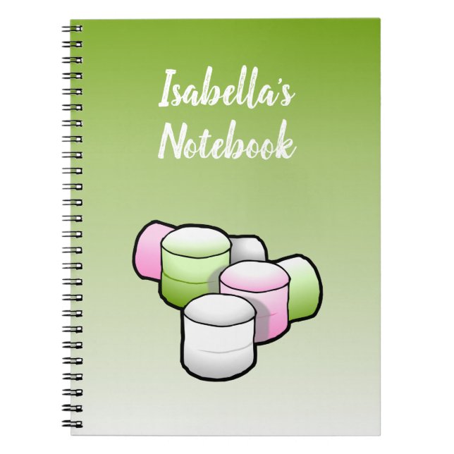 Cahier photo à spirale Marshmallow (Devant)