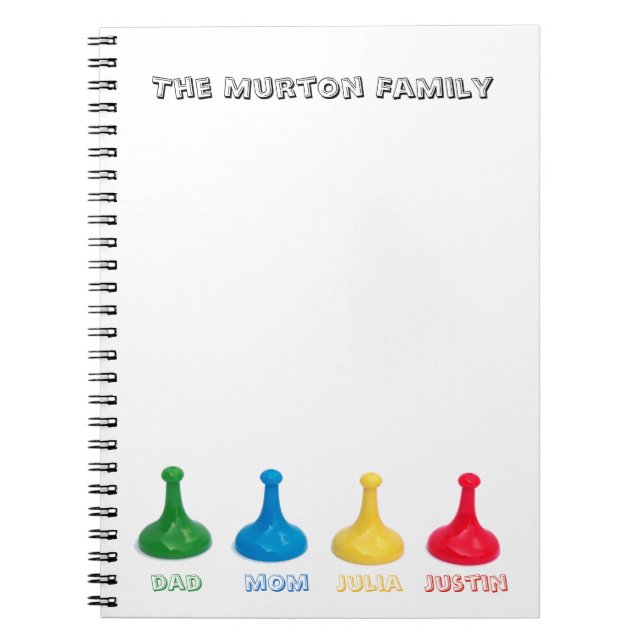 Cahier photo en spirale (Devant)