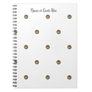 Cahier photo en spirale Café Esresso