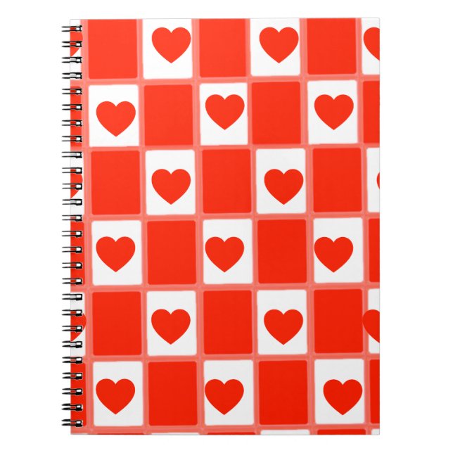 Cahier photo en spirale pour la Saint-Valentin (Devant)