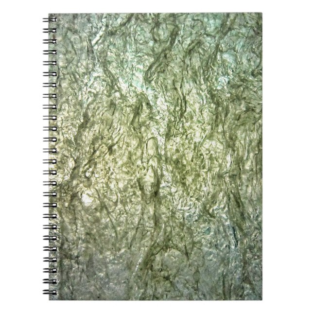 Cahier photo spirale à texture blanche ordinaire,  (Devant)