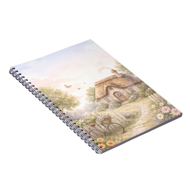 Cahier photo spirale Cottage Vintage (Côté Droit)