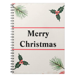 Cahier photo spirale Joyeux Noël 80 pages